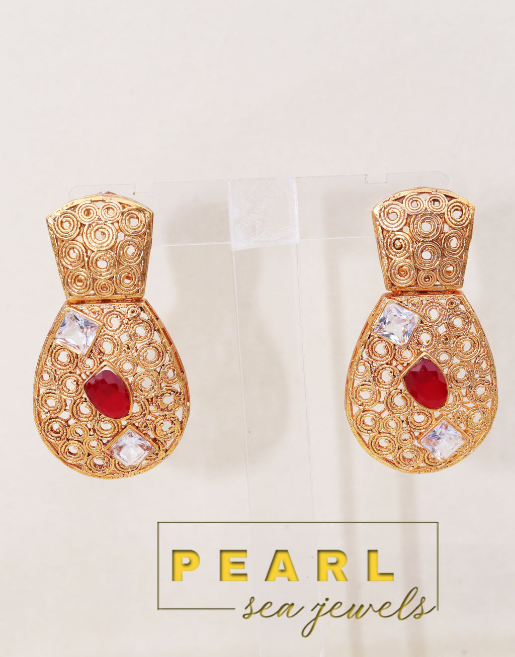 Ruby Pearl Mosaic