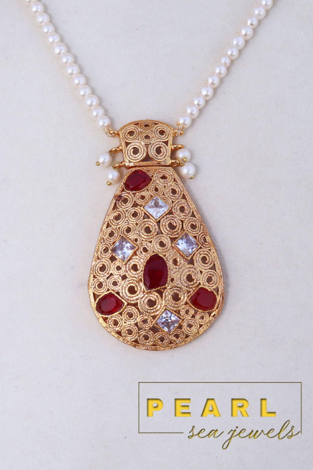 Ruby Pearl Mosaic