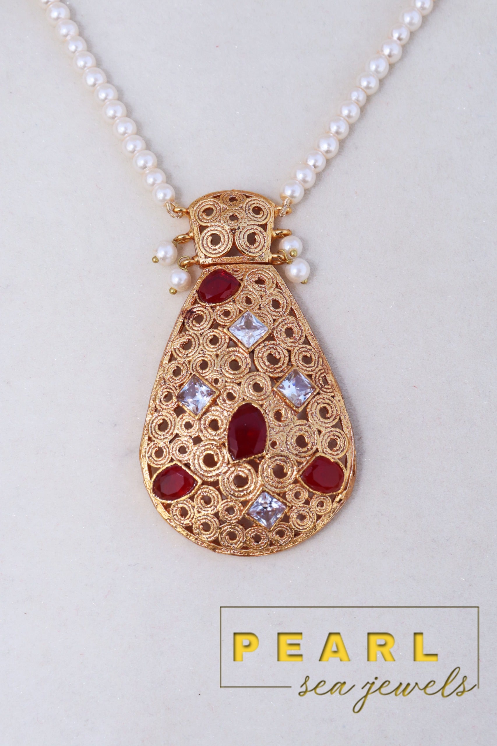 Ruby Pearl Mosaic