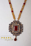 Ruby Radiance Pendant Set