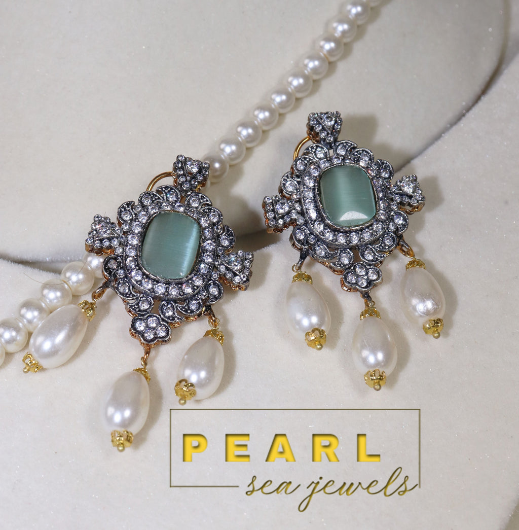 Celestial Pearl Pendant Set