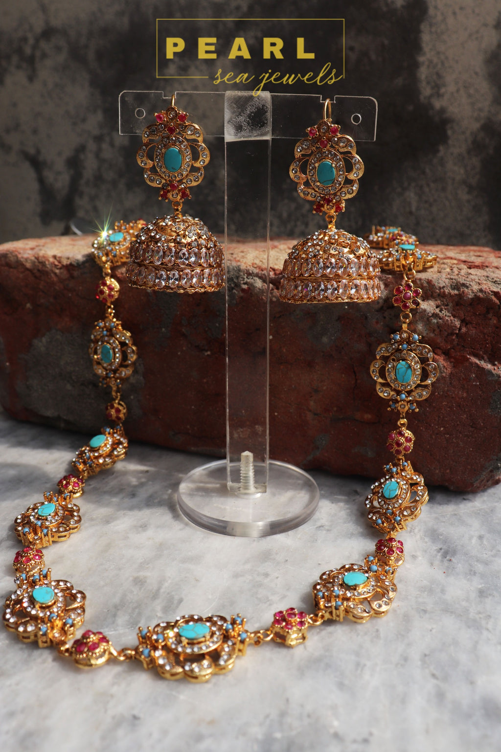 Noor-e-Feroza Mala Set