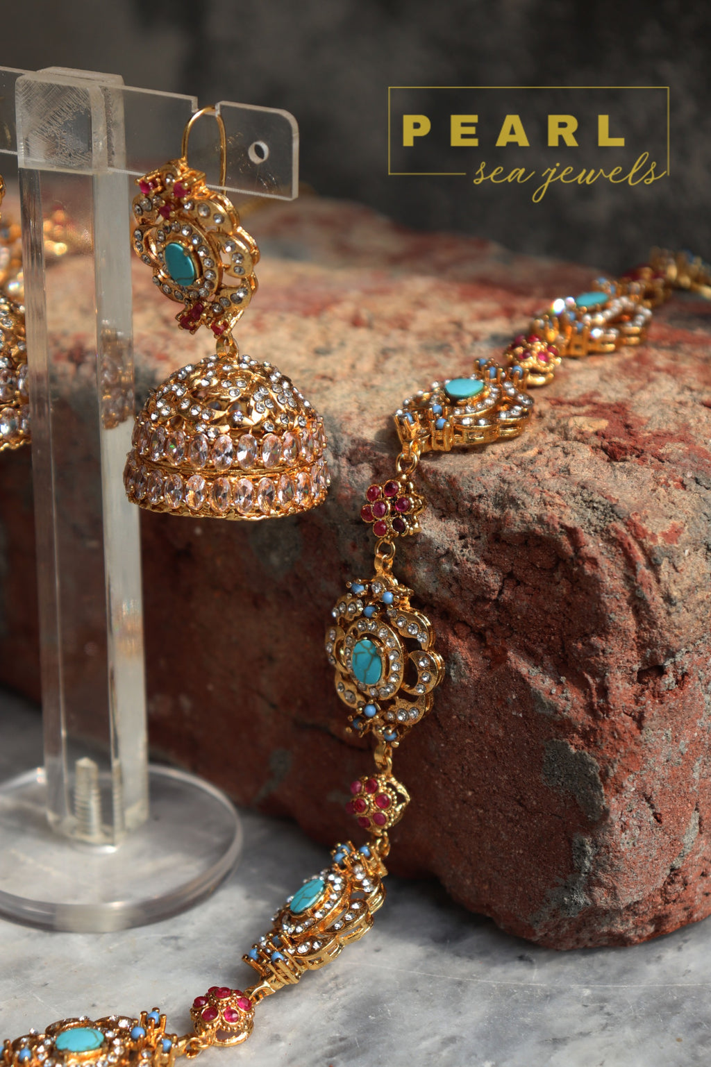 Noor-e-Feroza Mala Set
