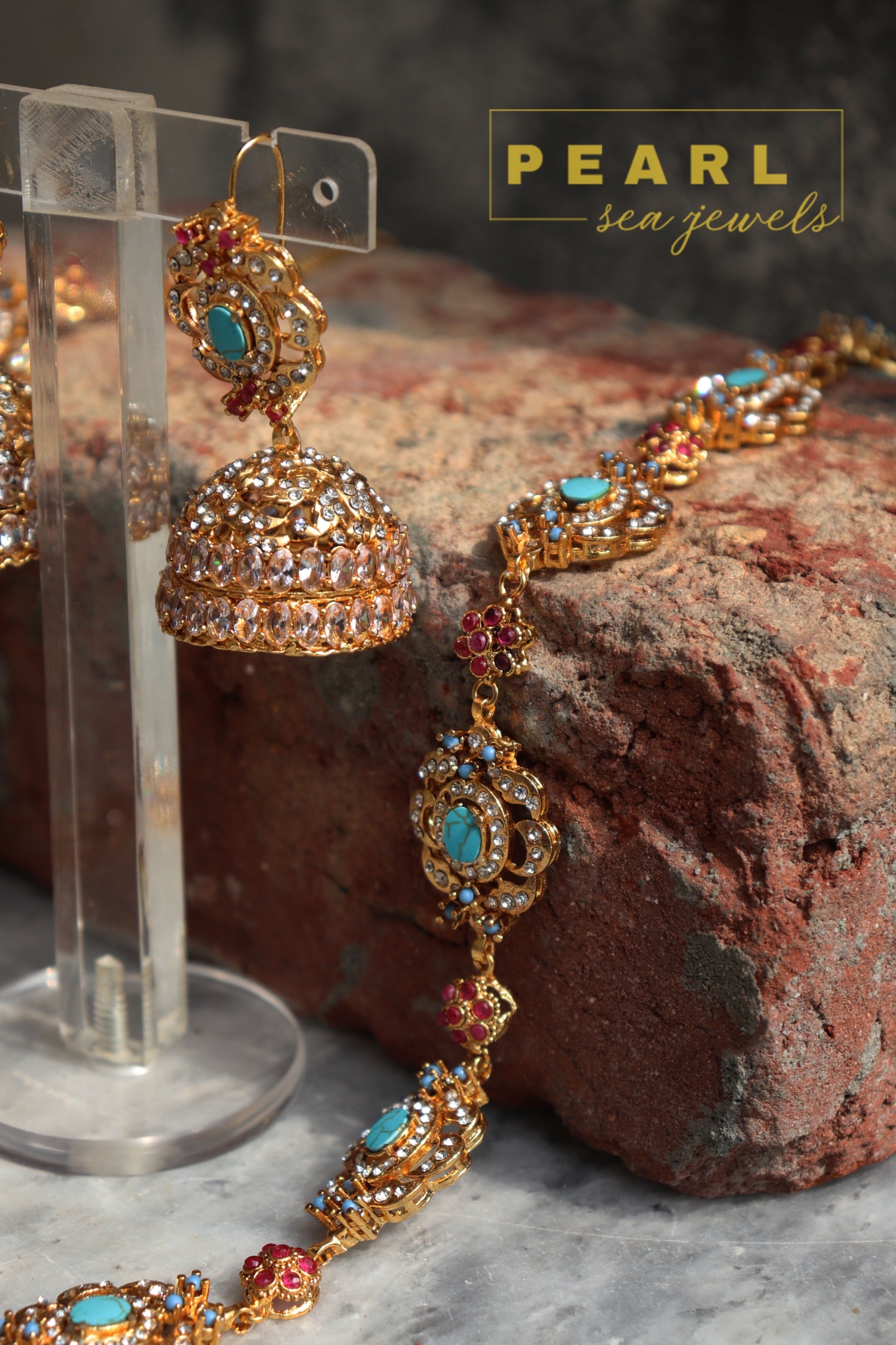Noor-e-Feroza Mala Set